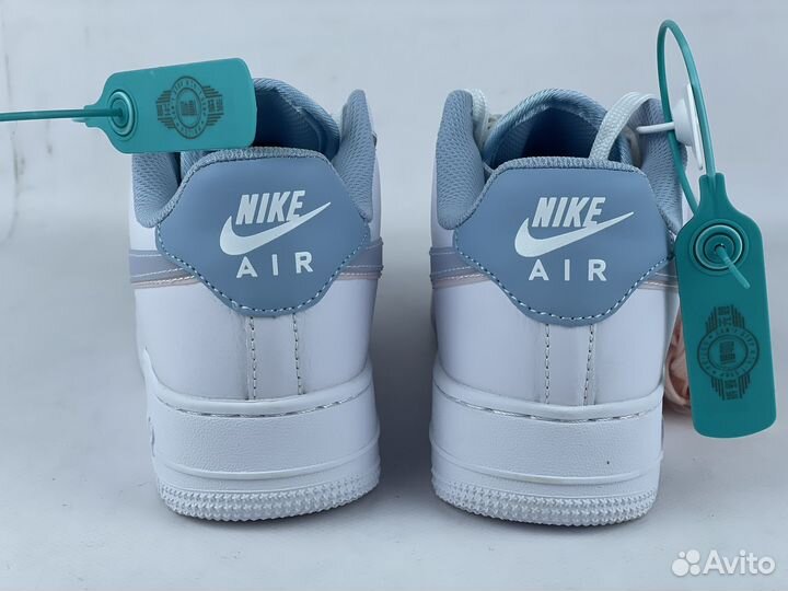 Кеды Nike Air force 1 low white blue