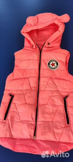 Жилетка утепленная для девочки