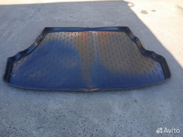 Ковер в багажник hyundai solaris
