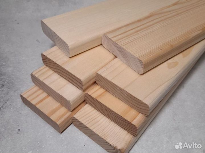 Строганная доска. Сорт: ав, Порода: Ель, Размеры: 20х95