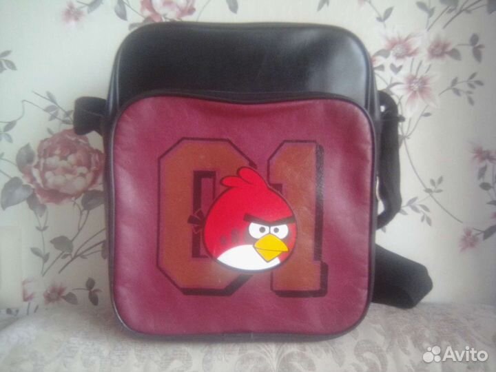 Сумка-почтальон Angry birds
