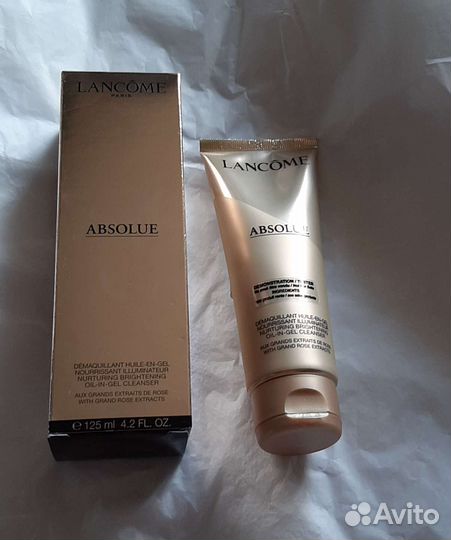 Lancome absolue гель-масло для снятия макияжа