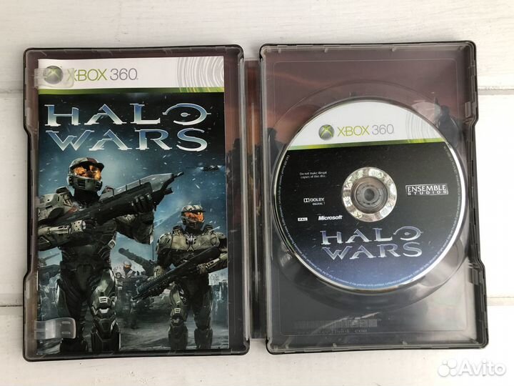 Halo wars Xbox 360 steelbook