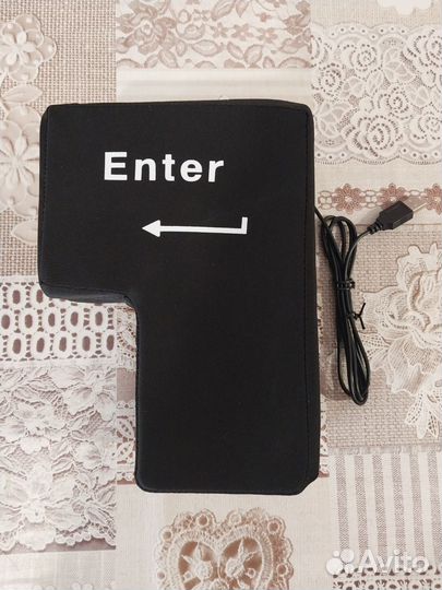 Антистресс мягкая кнопка enter новый