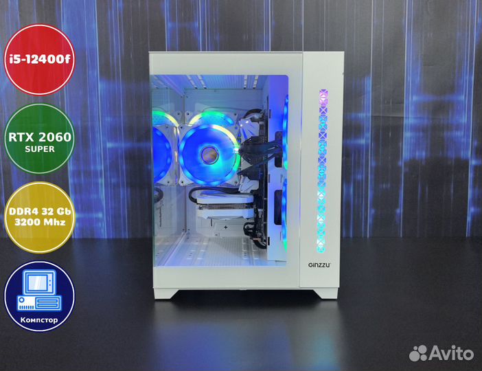 Системник игровой i5-RTX2060SUP-32DDR4-MOT8526-H610