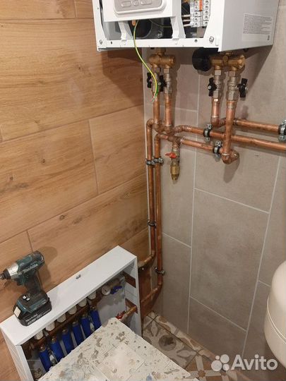 Услуги сантехника Монтаж Водоснабжения Отопления