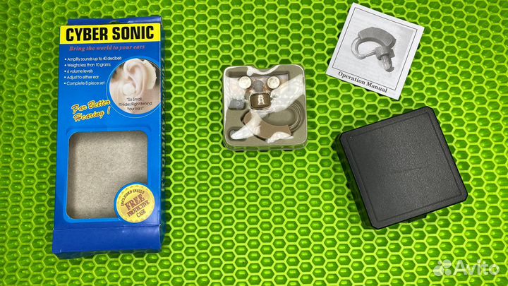 Слуховой аппарат усилитель звука новый комплект