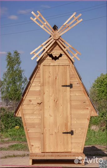 Уличный туалет с установкой HAT116