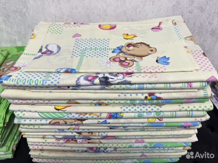 Детское постельное белье в детскую кроватку