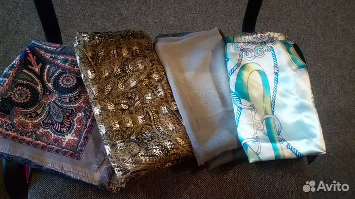 Шарфы, платки и палантины