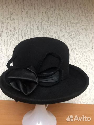 Шляпа фетровая новая