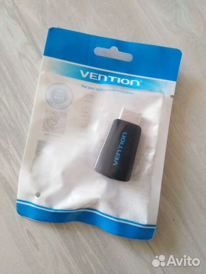 Переходник Vention с аудио выходом