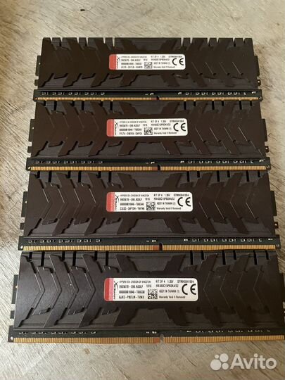 Оперативная память ddr4 hyperx predator 32 gb