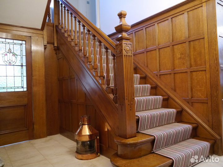 Лестница деревянная на второй этаж