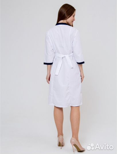 Белый медицинский халат женский новый