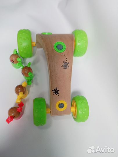 Детская игрушка Brio каталка магнитная