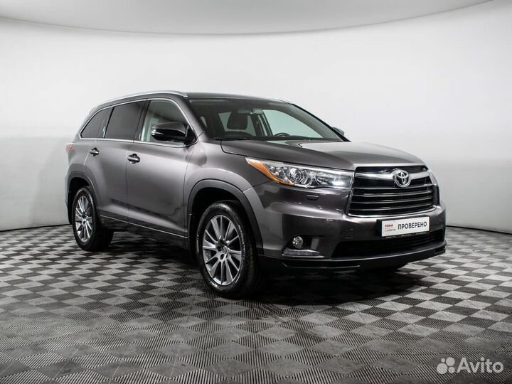 Toyota Highlander 3.5 AT, 2014, 129 334 км