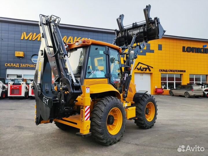 Экскаватор-погрузчик Bull 4SX, 2024