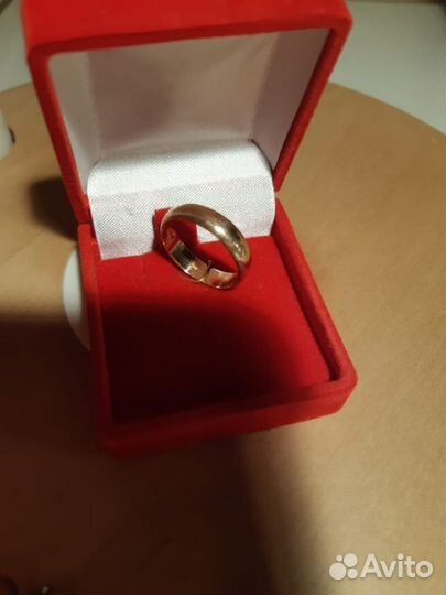 Золотое обручальное кольцо СССР 583 проба