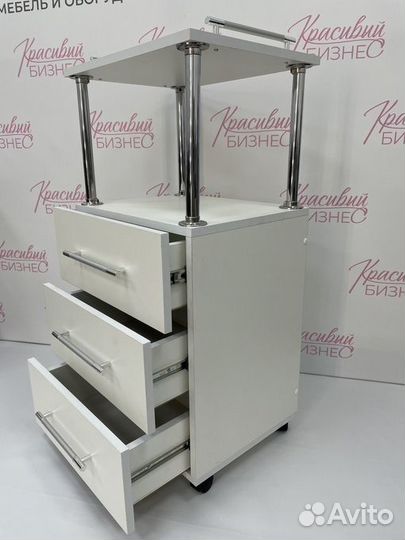 Тележка косметологическая 3 ящика