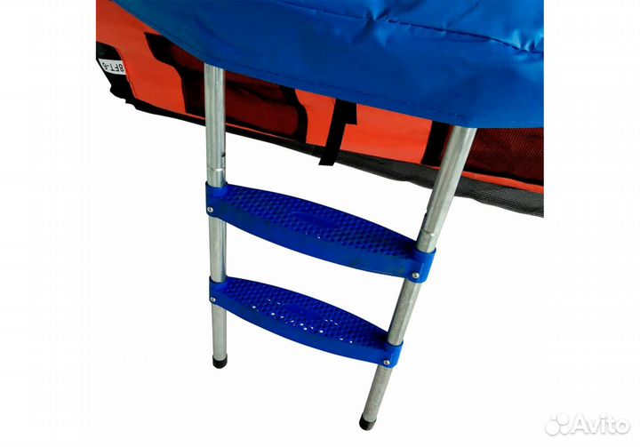 Батут DFC jump basket 8FT-jbsk-B, 244 см, с сеткой