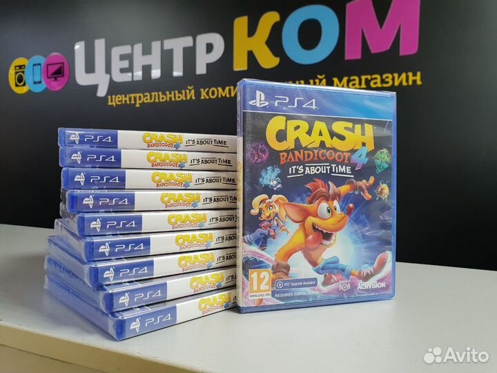 Игра Crash Bandicoot 4 ItS About Time (PS4 / PS5)