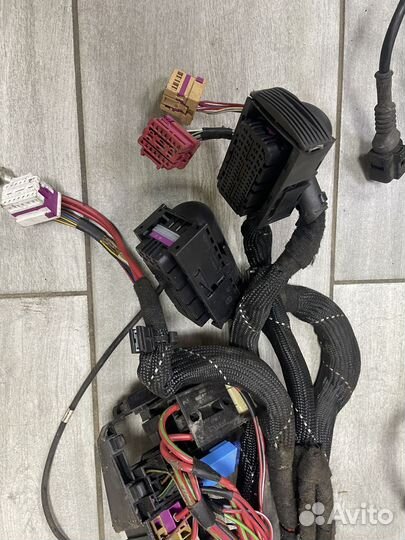 Проводка двигателя Ауди А4 8Е Б7