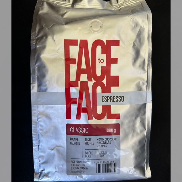 Кофе в зернах Face To Face