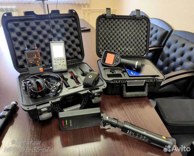 Поиск прослушки, проверка на жучки, скрытые камеры