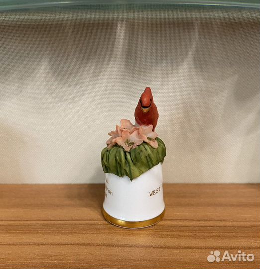 Напёрсток коллекционный «Птицы Америки»