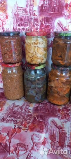 Грибы,овощные заготовки