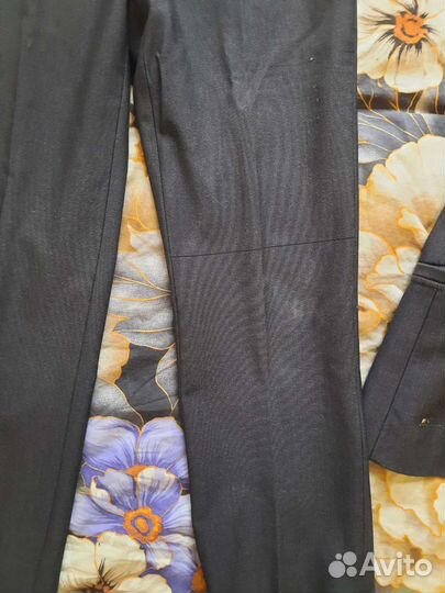 Школьный костюм для мальчика серый 134