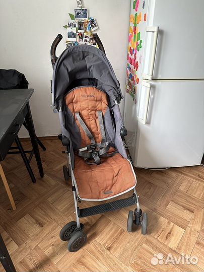 Коляска-трость maclaren quest sport charcoal mocha