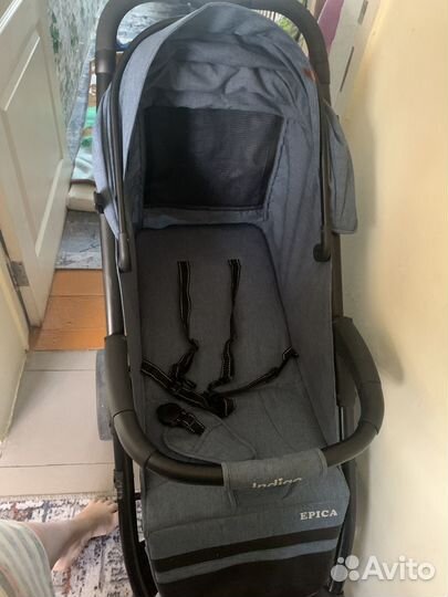 Прогулочная коляска индиго новая