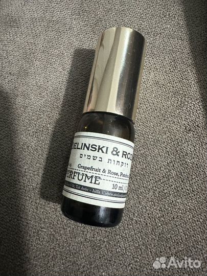 Zielinski rozen grapefruit, patchouli,jasmine