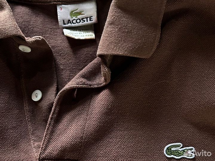 Поло Lacoste