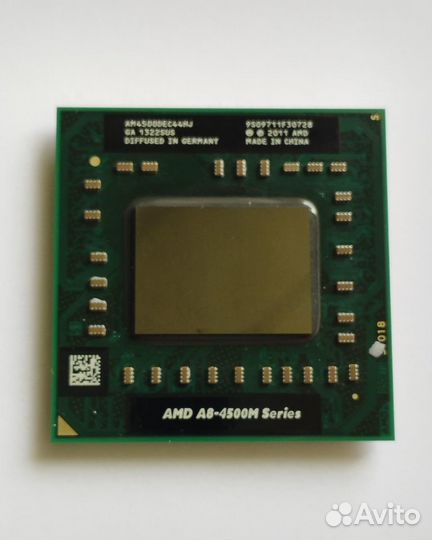 Процессор для ноутбука AMD A8 4500M