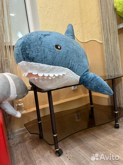 Мягкая игрушка акула из IKEA