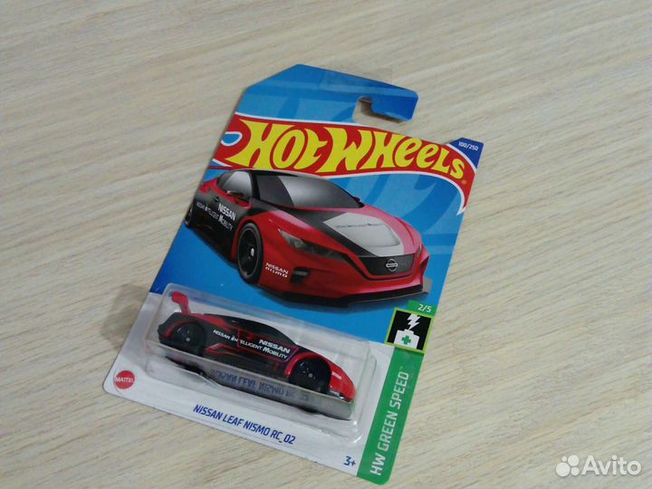 Коллекционная модель Nissan Leaf Nismo Hot Wheels