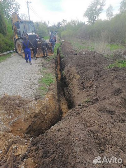 Бригада траншей копатели И разнорабочие