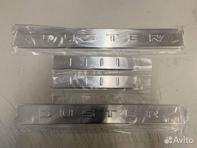 Комплект накладок порогов/duster 2G