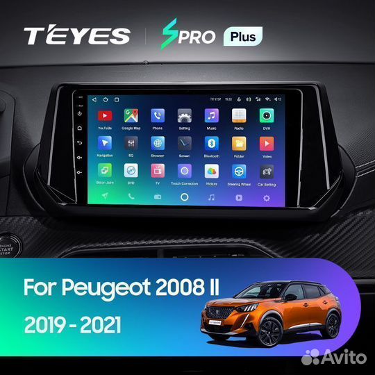 Магнитола Peugeot 2008 II spro Plus 4/32