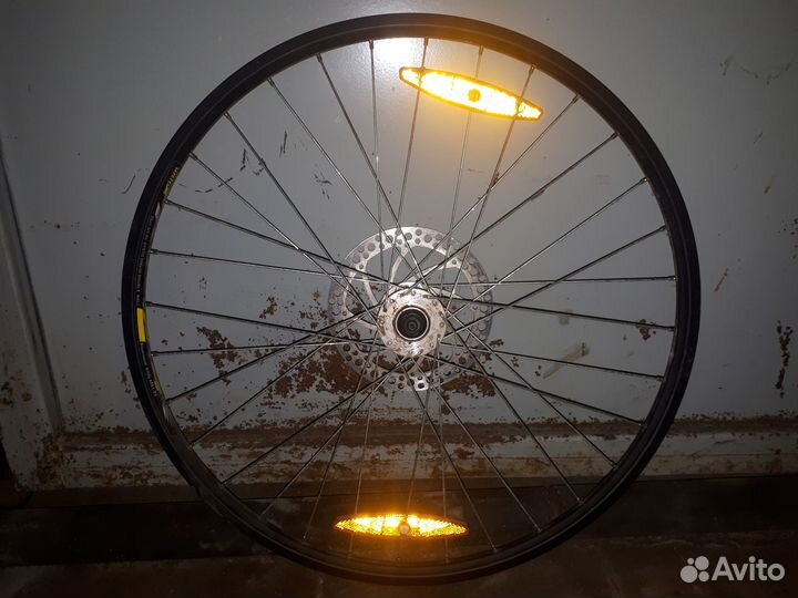 Переднее колесо на базе обода Weinmann X1d Alloy