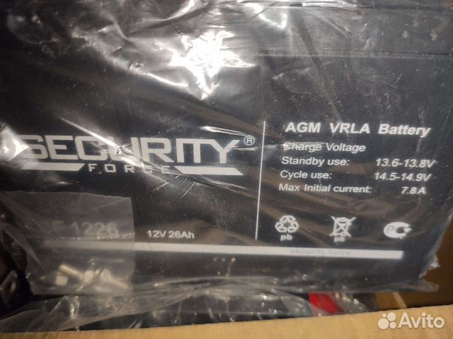 Аккумулятор 12V/26AH