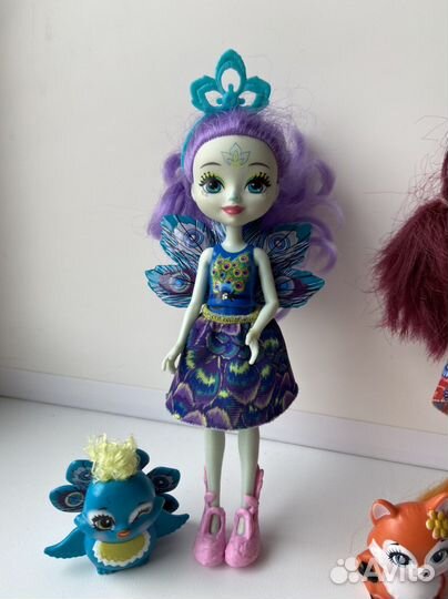 Куклы энчантималс с питомцами