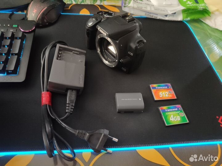 Зеркальный фотоаппарат Canon 350D без объектива