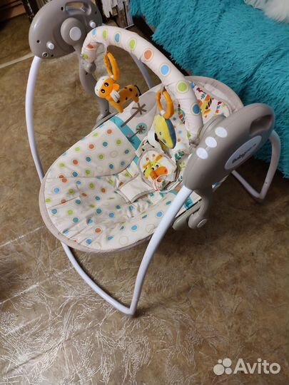 Детские электронные качели