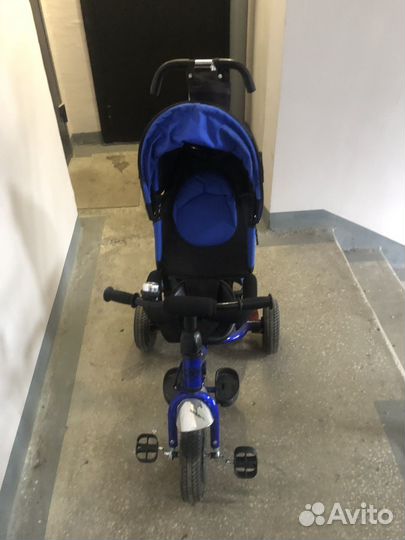 Велосипед детский с ручкой