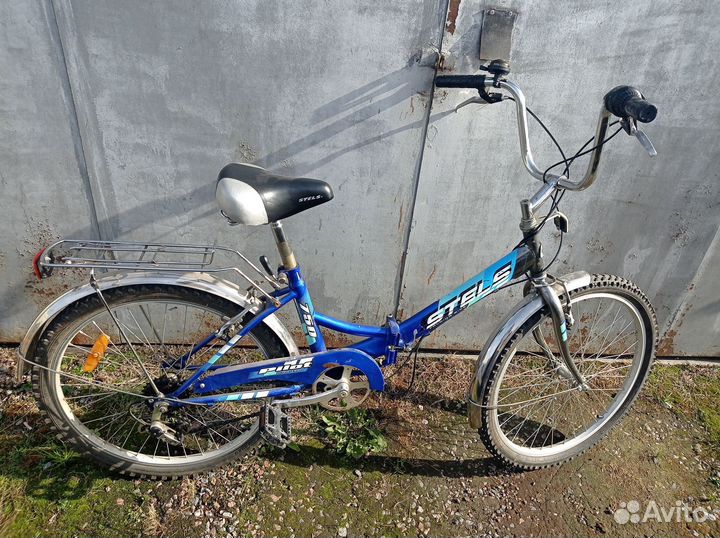 Велосипед stels складной