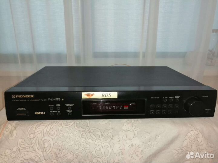 Стерео FM тюнер Pioneer F-204RDS